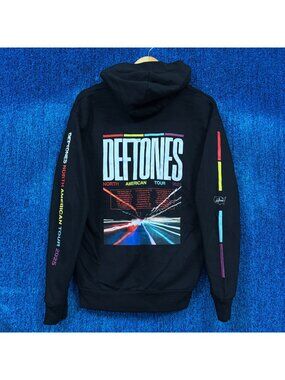 Deftones “North American Tour 2025” Graphic Hoodie Size S